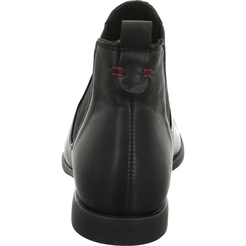 Think! AGRAT Damen Chelsea Boots - Material: Leder in Schwarz
