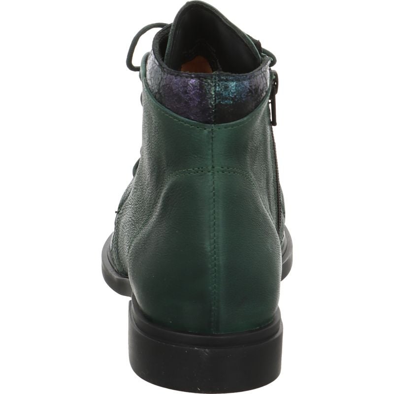 Think NINA Woman Ankle boot - Material: Leather in Green