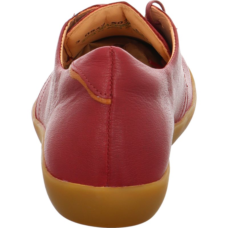 Think NATURE Woman Sneakers low - Material: Leather in Red