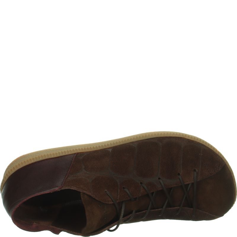 Think! HADASHI Damen Sneaker low - Material: Leder in Braun