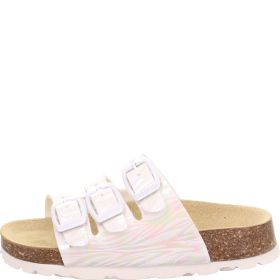 Superfit FUSSBETTPANTOFFEL Slipper - Material: Textile in White