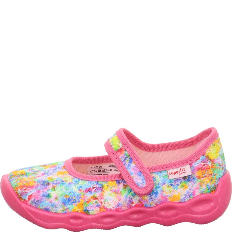Superfit BUBBLE Slipper - Material: Textile in Rose