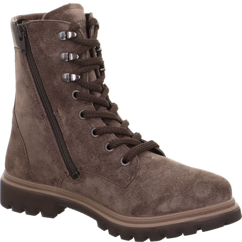 Legero MONTA Woman Lace-up boot - Material: Leather in Grey