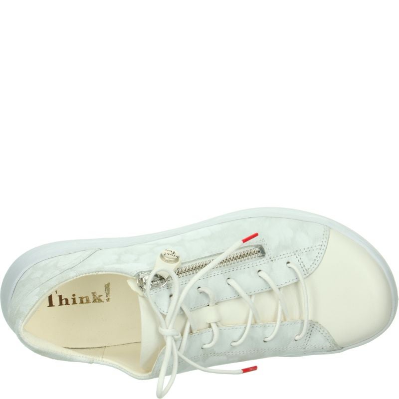 Think COMODA Woman  - Material: Leather in White