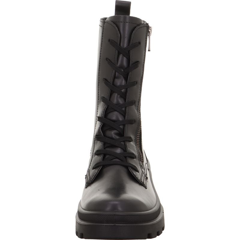 legero LUSIA Damen Schnürboots - Material: Leder in Schwarz