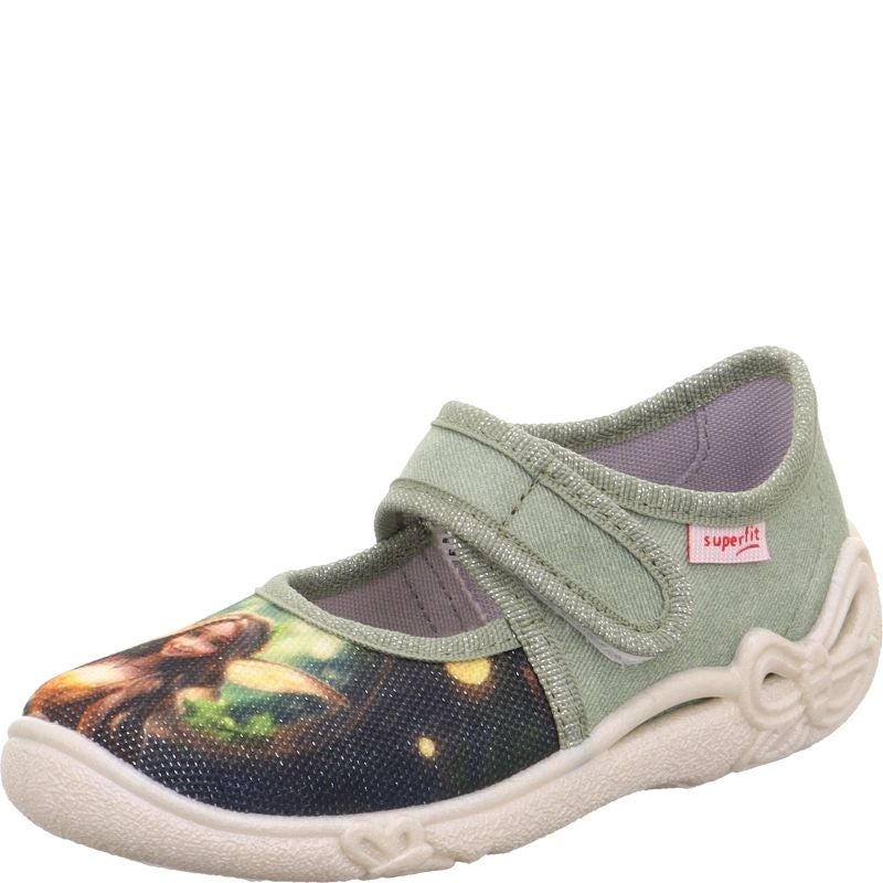Superfit BELINDA Girls Slipper - Material: Textile in Green