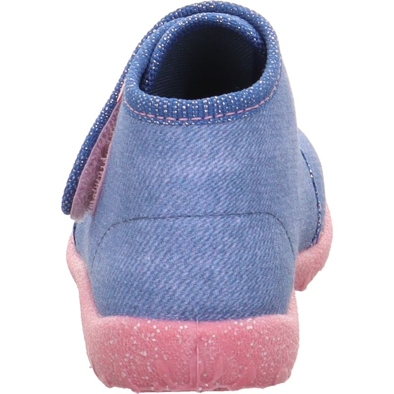 Superfit SPOTTY Girls Slipper - Material: Textile in Blue