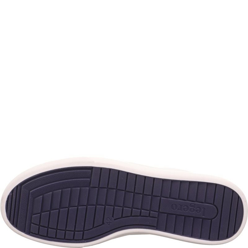 legero MONDO Herren Sneaker low - Material: Leder in Weiß