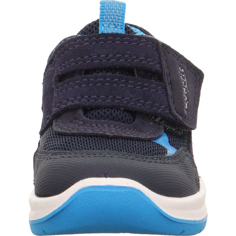Superfit COOPER Unisex, Boys Sneakers low - Material: Leder/Sonstiges Material/Texti in Blue