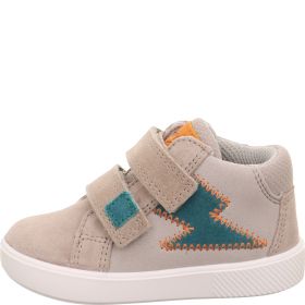 Superfit SUPIES Sneaker high - Material: Leder/Sonstiges Material/Textil in Beige