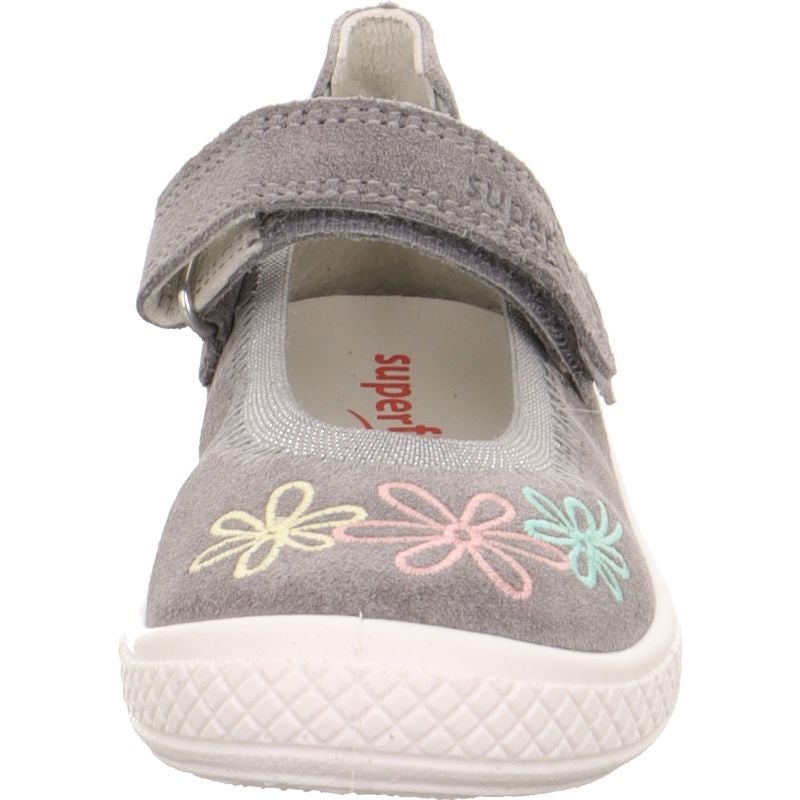 Superfit TENSY Girls Ballerina - Material: Leather in Grey
