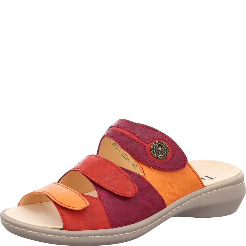 Think CAMILLA DAMEN Woman Mules - Material: Leather in Red