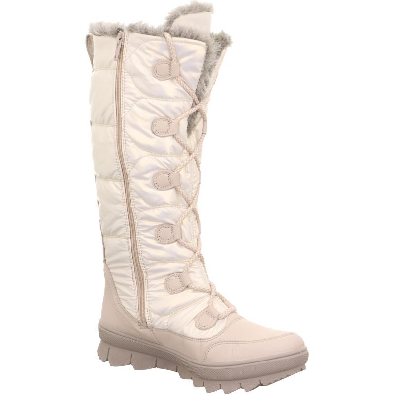 Legero NOVARA Damen Stiefel - Material: Leder/Textil in Beige