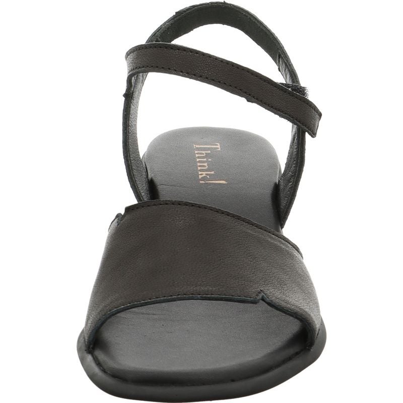 Think! VIVI Damen Sandalette - Material: Leder in Schwarz