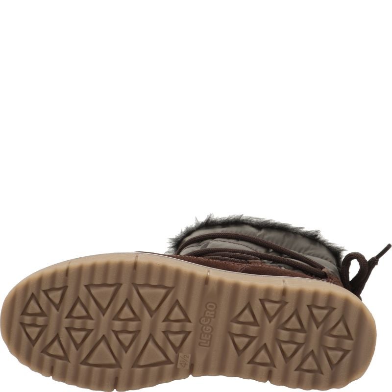 Legero CAMPANIA Damen Stiefelette - Material: Leder/Textil in Braun