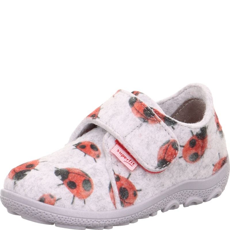 Superfit HAPPY OCTI Unisex | Girls Slipper - Material: Textile in Grey