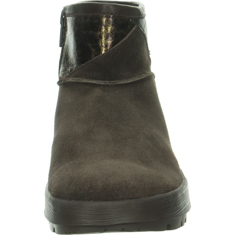 Think COMODA Woman Ankle boot - Material: Leather in Brown