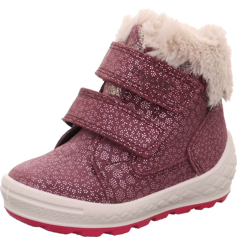 Superfit GROOVY 2.0 Boots - Material: Leder/Textil in Rot