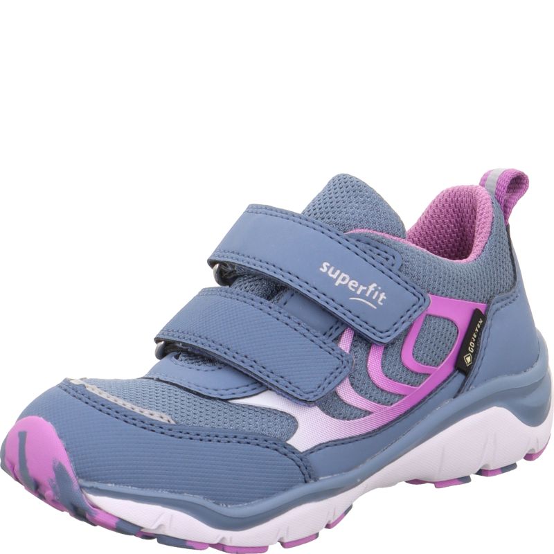 Superfit SPORT5 Mädchen Sneaker low - Material: Textil/Sonstiges Material in Blau