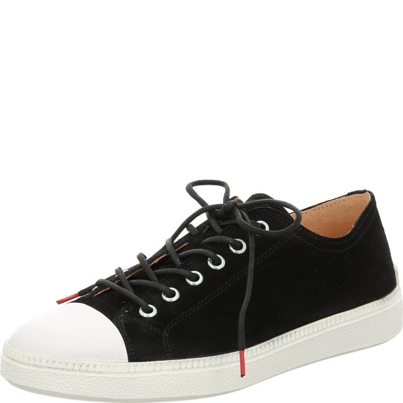 Think TURNA WOMEN Woman Sneakers low - Material: Leather in Black