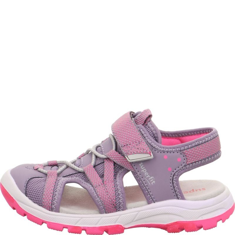Superfit TORNADO LIGHT Girls Sandal - Material: Textil/Sonstiges Material in Purple