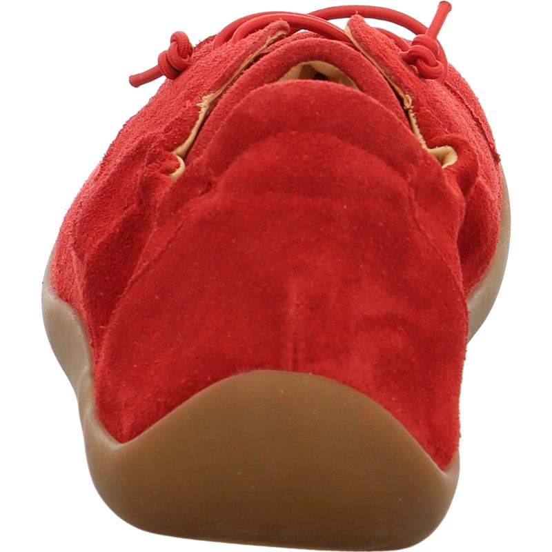 Think HAPPAT Sneakers low - Material: Leather in Red