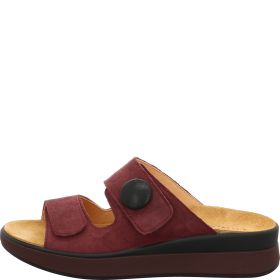 Think! MEGGIE Damen Pantolette - Material: Leder in Rot