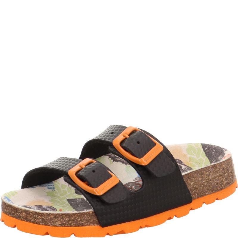 Superfit FUSSBETTPANTOFFEL Slipper - Material: SonstigesMaterial in Black