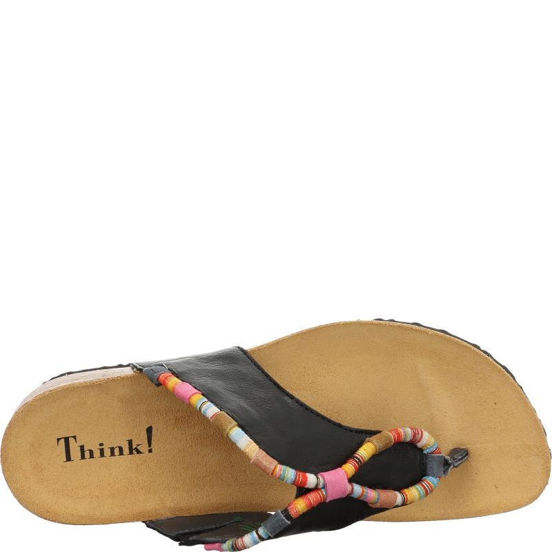 Think JULIA DAMEN Woman Mules - Material: Leather in Black