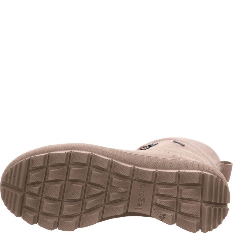 legero NOVARA Damen Schnürboots - Material: Leder in Beige
