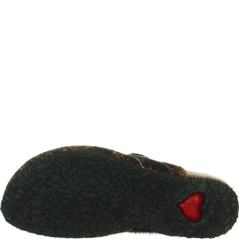 Think JULIA DAMEN Clog - Material: Leather in Multicolored