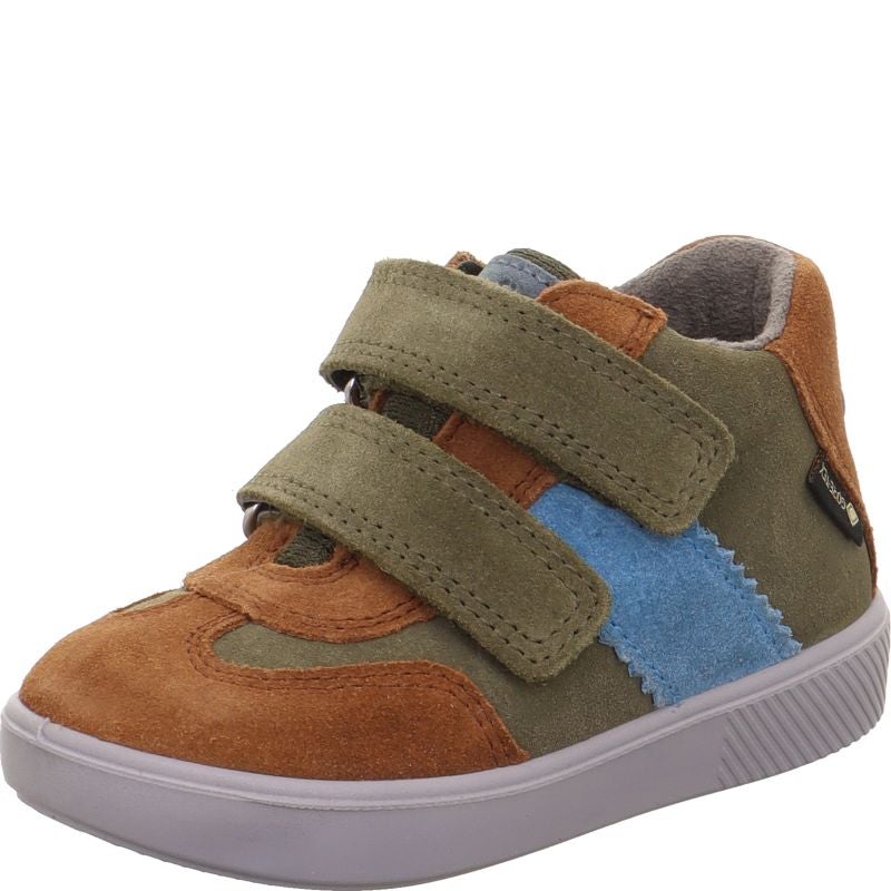 Superfit SUPIES Boys Sneakers high - Material: Leather/Textil in Multicolored