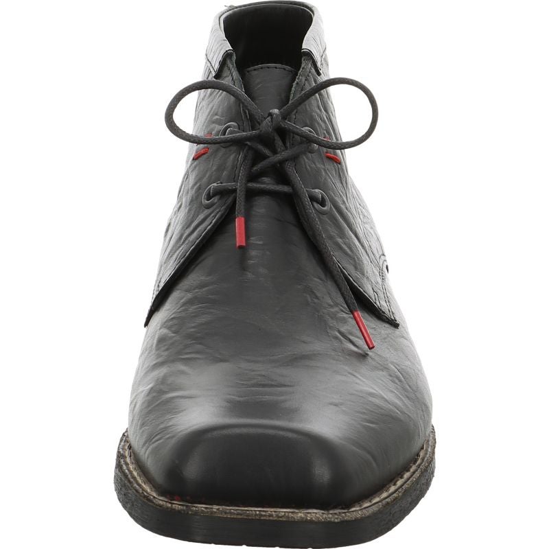 Think GURU Men Ankle boot - Material: Leather in Black