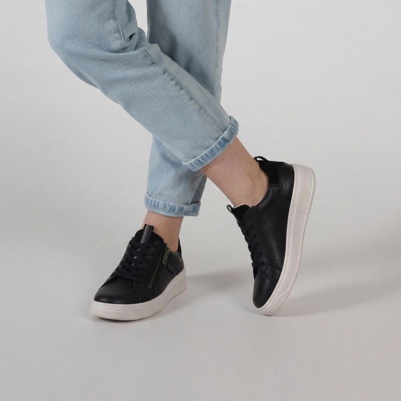 Legero REJOISE Woman Sneakers low - Material: Leather in Black