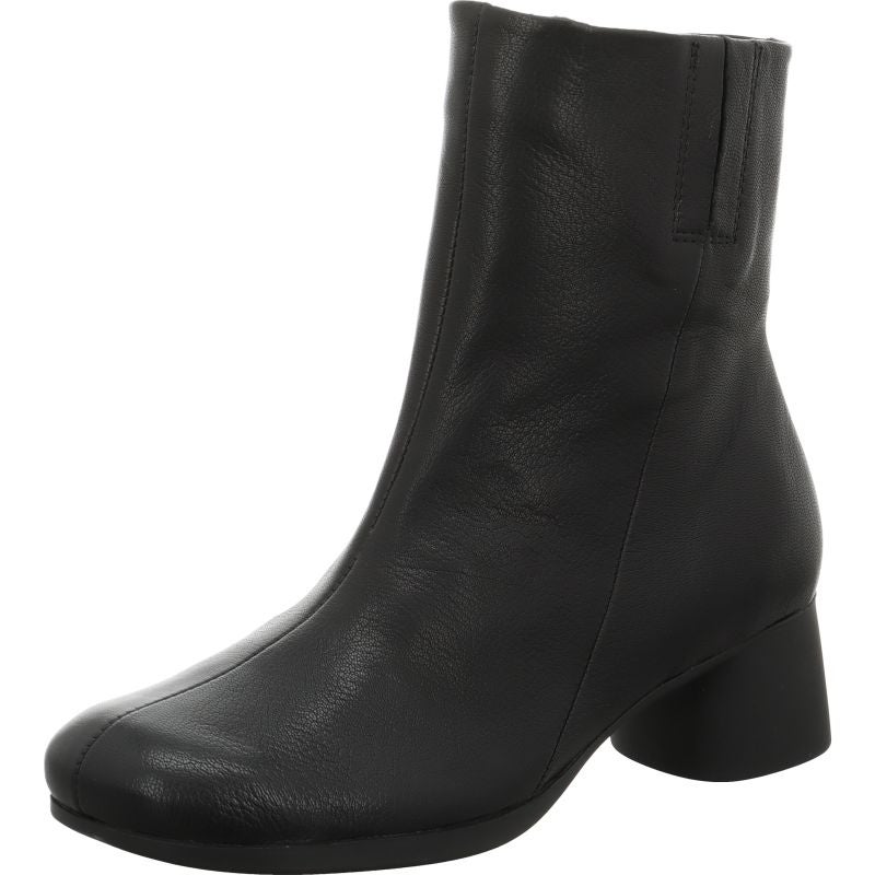 Think NANI Woman Ankle boot - Material: Leather in Black