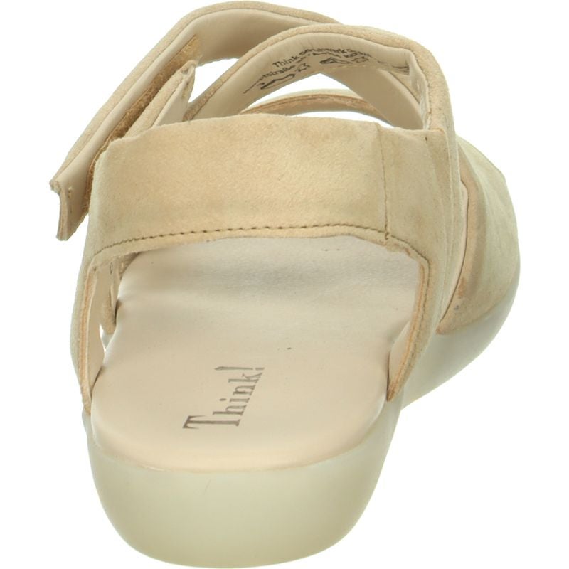 Think NATURE SAND Woman  - Material: Leather in Beige
