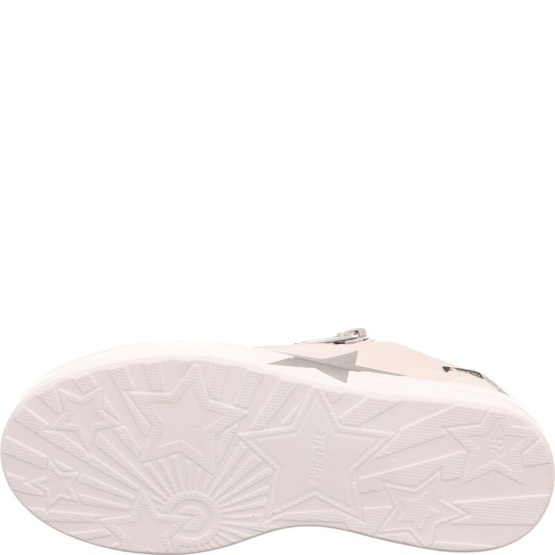 Superfit STELLA Girls Sneakers low - Material: Leather/Textil in White