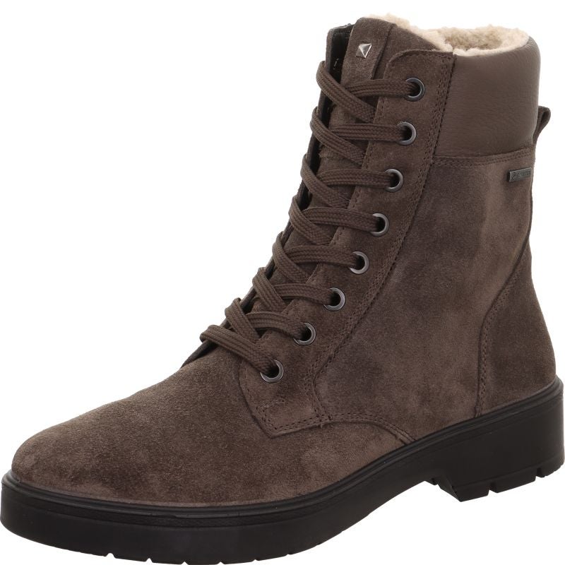legero MYSTIC Damen Schnürboots - Material: Leder in Grau