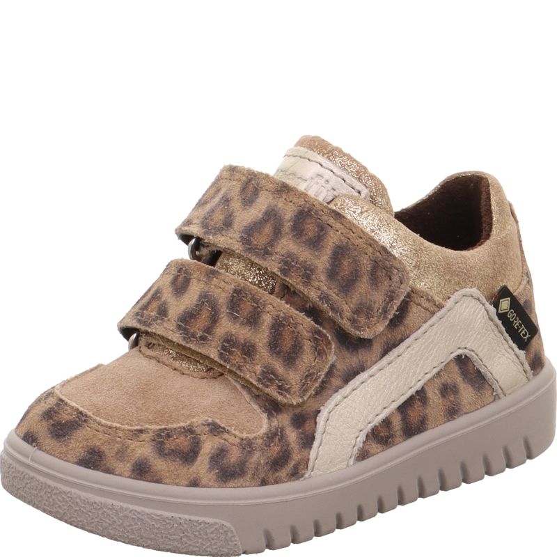 Superfit SUPIES 4S Mädchen Sneaker high - Material: Leder/Textil in Braun
