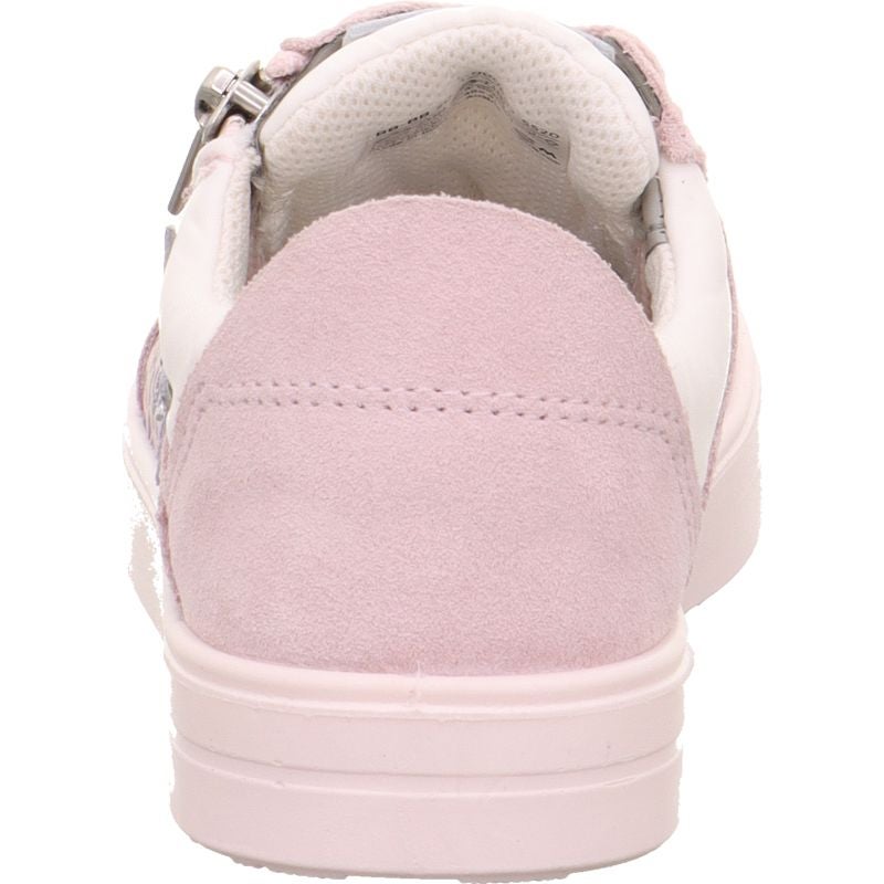 Superfit STELLA Sneaker low - Material: Leder/Sonstiges Material/Textil in Rosa