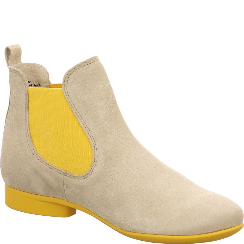 Think GUAD2 Chelsea boot - Material: Leather in Beige