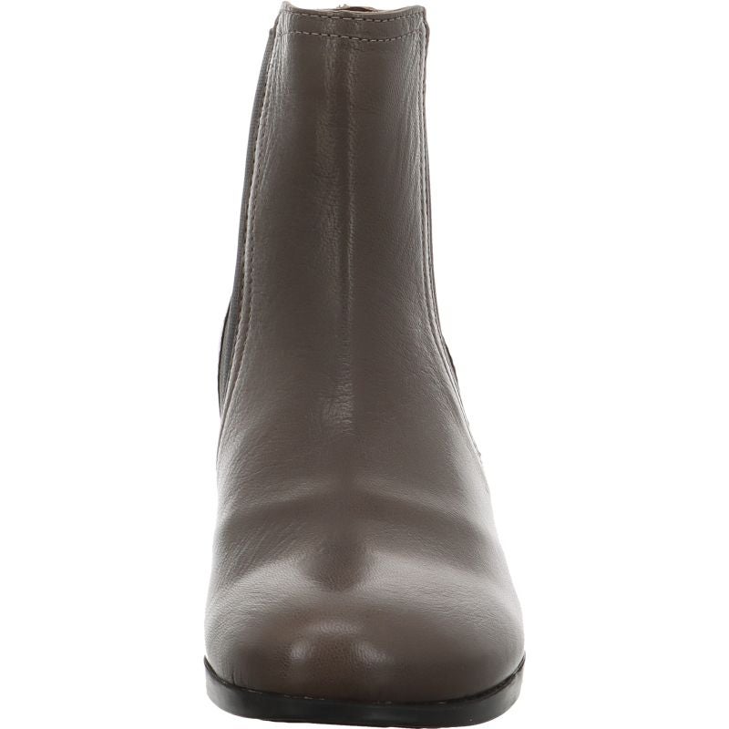 Think NANI Woman Ankle boot - Material: Leather in Grey