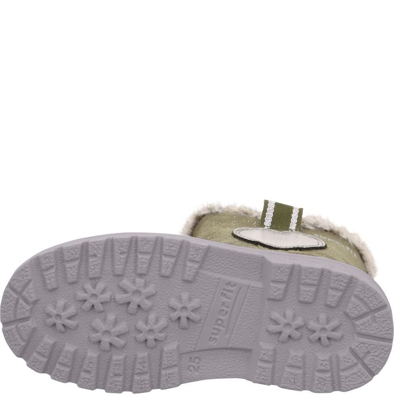Superfit SPIRIT Girls Boot - Material: Leather/Textil in Green