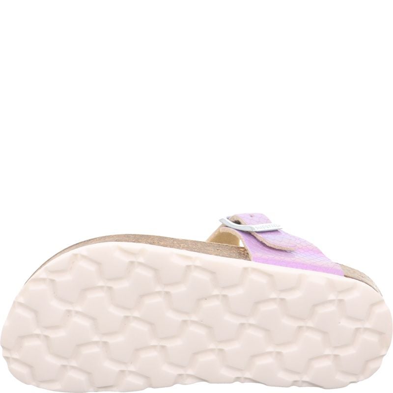 Superfit FUSSBETTPANTOFFEL Girls Slipper - Material: Sonstiges Material in Purple