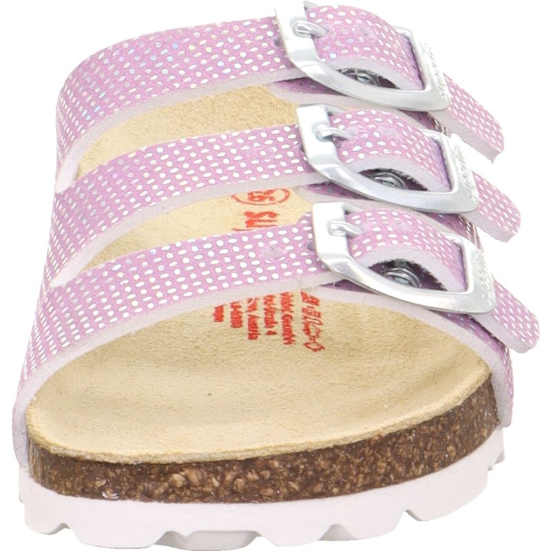 Superfit FUSSBETTPANTOFFEL Mädchen Pantoffel - Material: Sonstiges Material in Lila