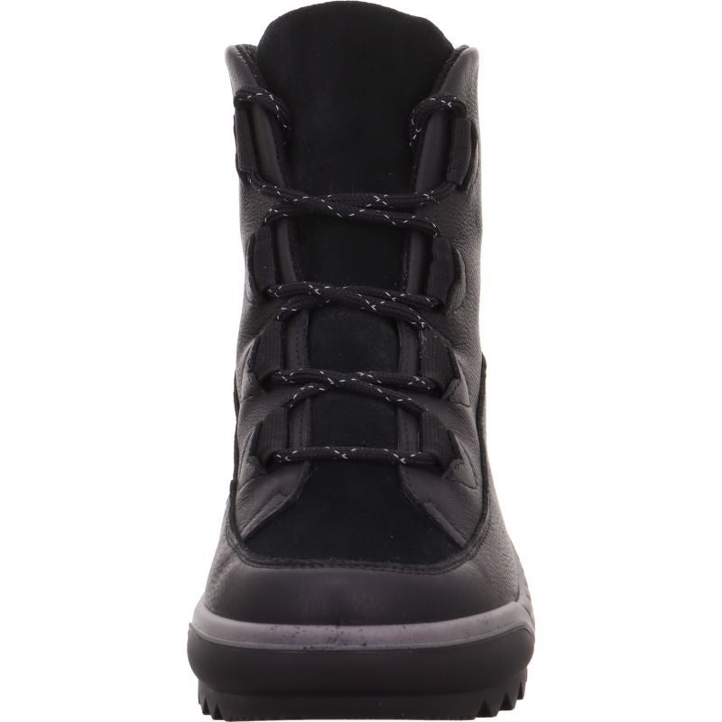 Legero TIRANO Damen Schnürboots - Material: Leder in Schwarz