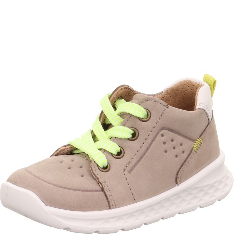 Superfit BREEZE Boys Sneakers low - Material: Leather in Beige
