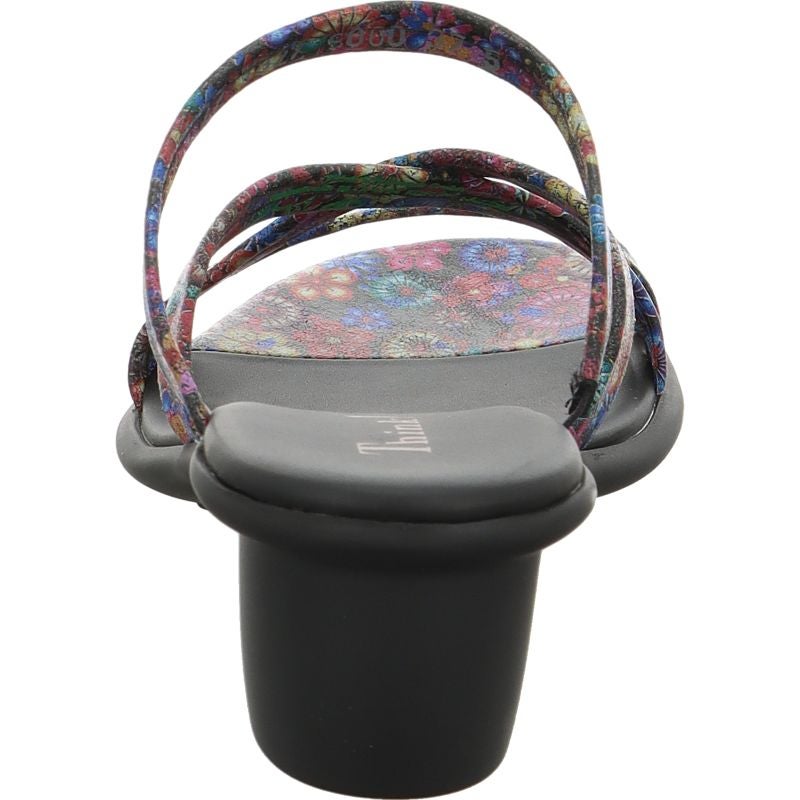 Think! VIVI Damen Pantolette - Material: Leder in Schwarz