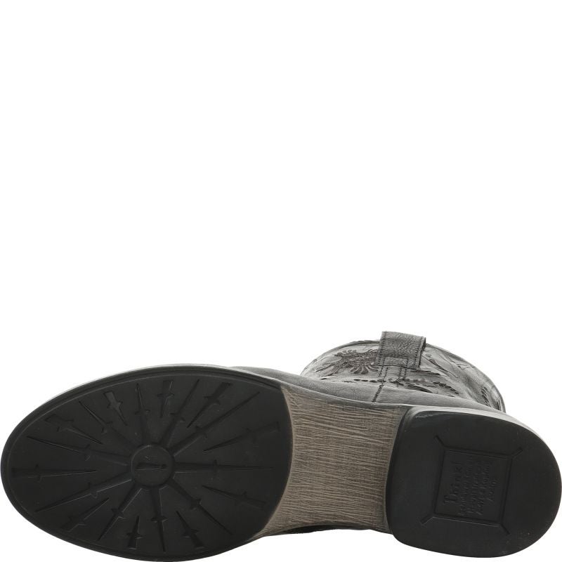 Think! AGRAT Damen Stiefelette - Material: Leder in Schwarz