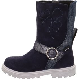 Superfit SPIRIT Girls Boot - Material: Leather/Textil in Blue